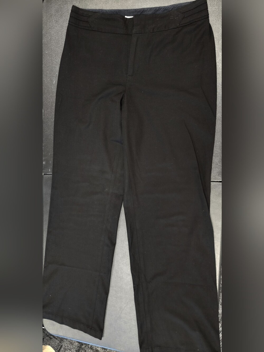 Nine West Black Ladies Sz 10 Wide-Leg Pants
